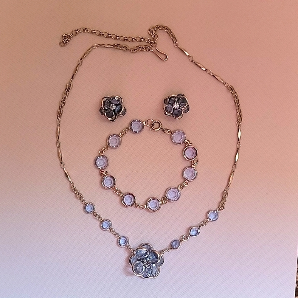 Pendant with Matching Earrings  & Bracelet